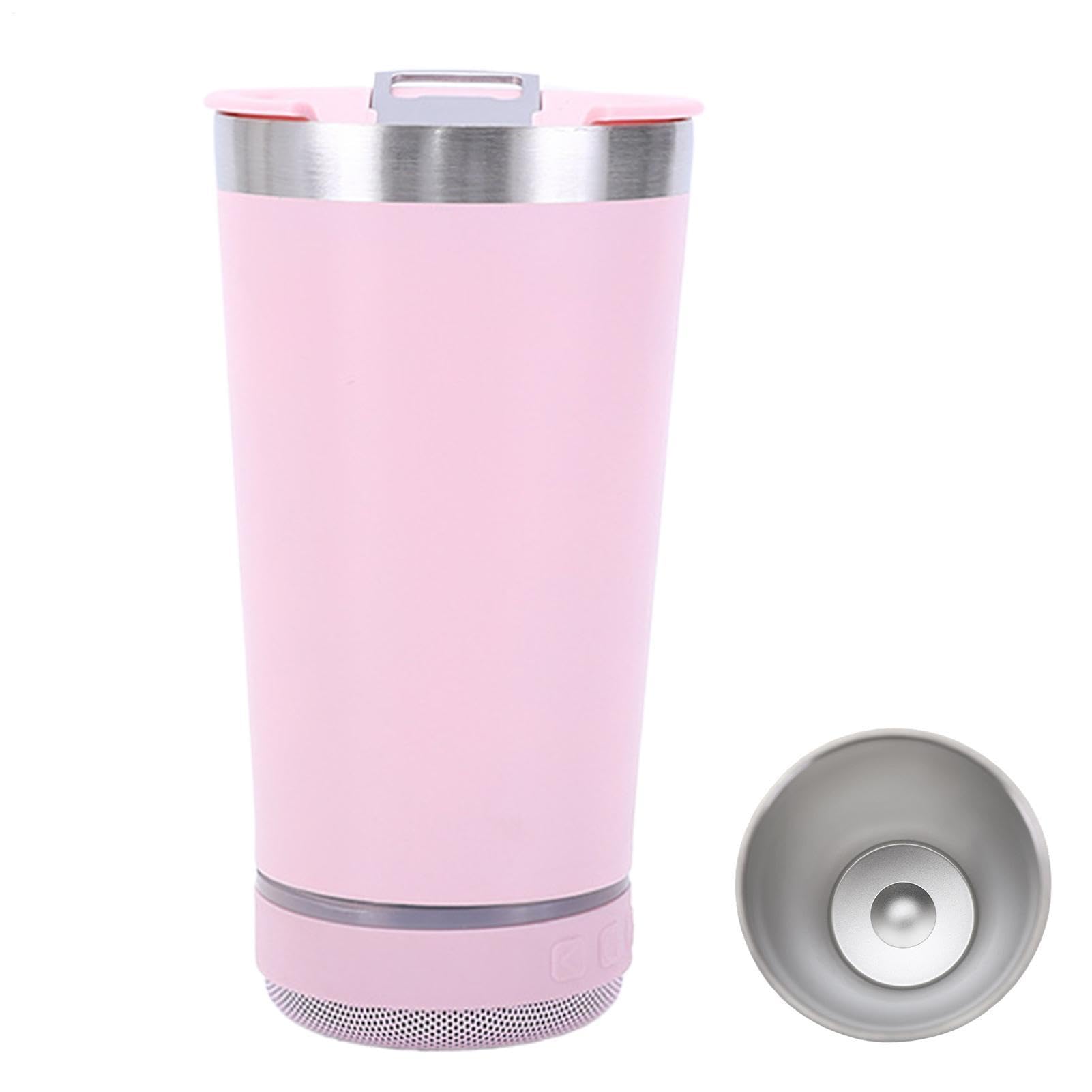 Vasos de acero inoxidable Speaker Tumbler vaso térmico de 473 ml para viajeros