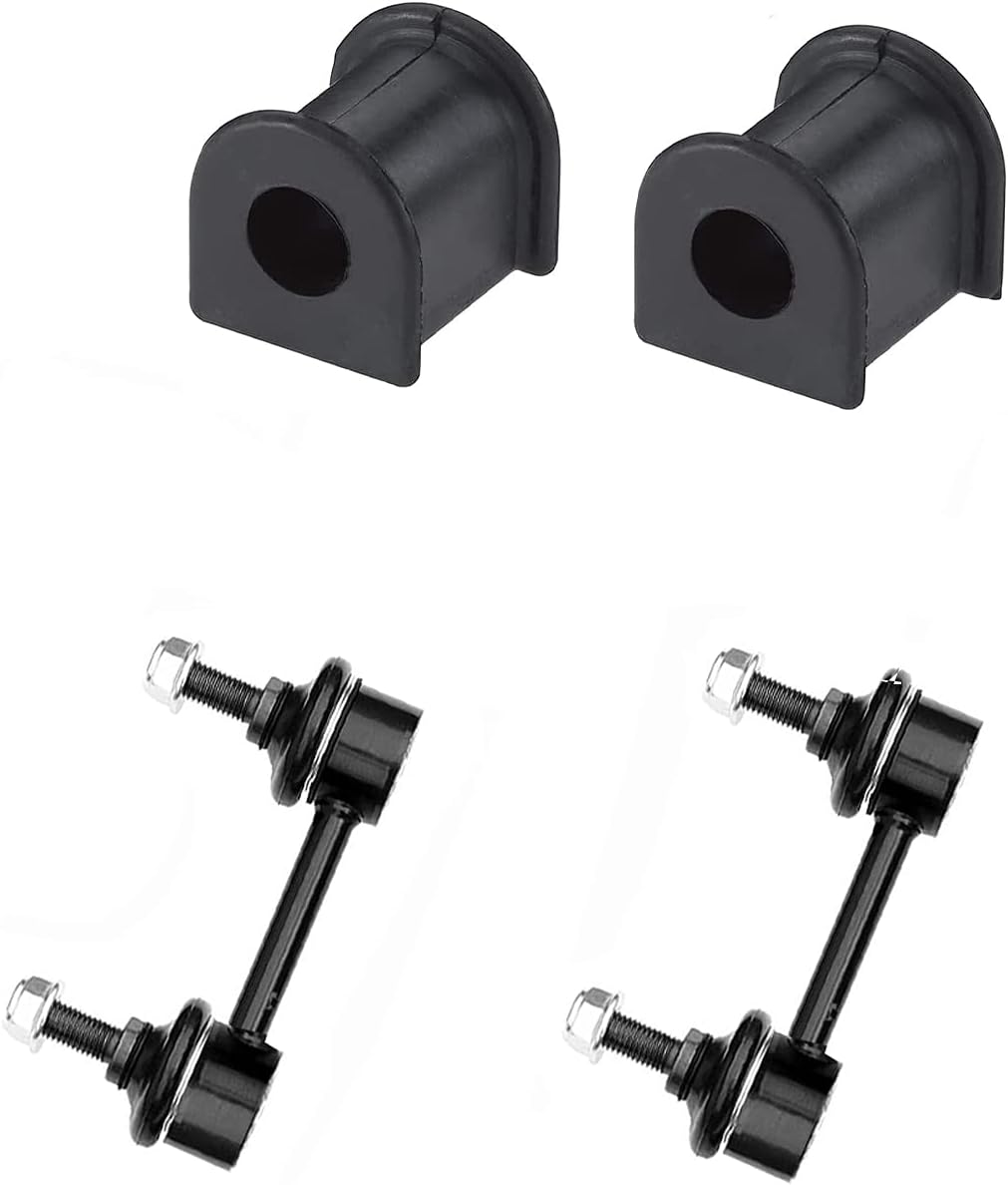 4pc Rear Stabilizer Link Kit + Rear Bushings FITS Ford