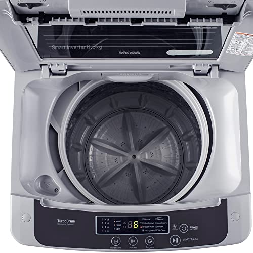 "Experience Effortless and Energy-Efficient Laundry with the LG 6.5 Kg 5 Star Smart Inverter Fully-Automatic Top Loading Washing Machine (T65SKSF4Z) in Sleek Middle Free Silver!" "Experience Effortless and Energy-Efficient Laundry with the LG 6.5 Kg 5 Star Smart Inverter Fully-Automatic Top Loading Washing Machine (T65SKSF4Z) in Sleek Middle Free Silver!"