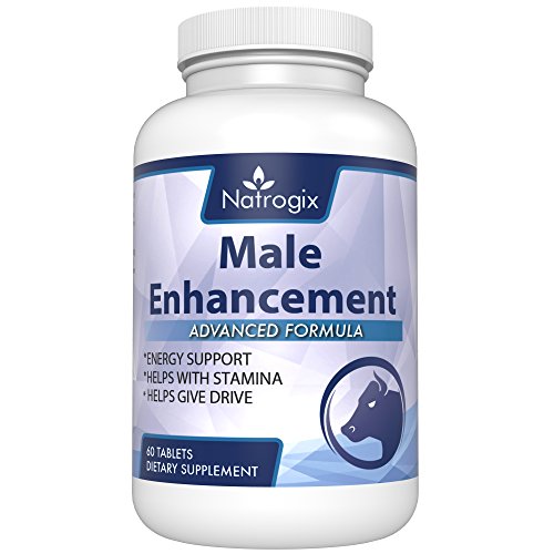 Natrogix Male Enhancement Testosterone Booster - 60 Capsules - Increase Stamina, Size, Energy & More 1 Month Supply