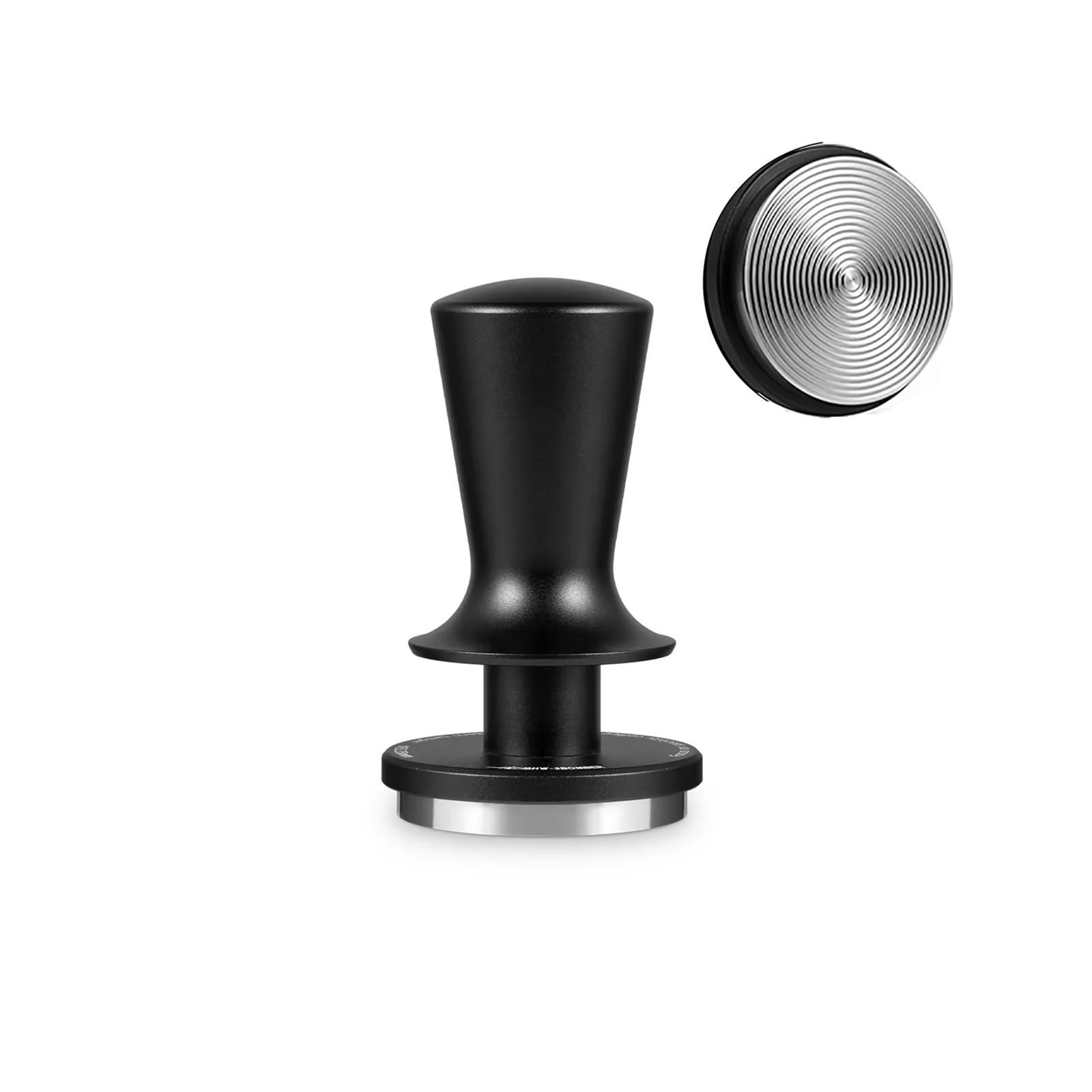 Kaffee-Stampfer, 2 Federn, Espresso-Stampfer, Edelstahl-Gewindebasis, Heim-Barista-Kaffeezubehör(45.5mm Tamper)