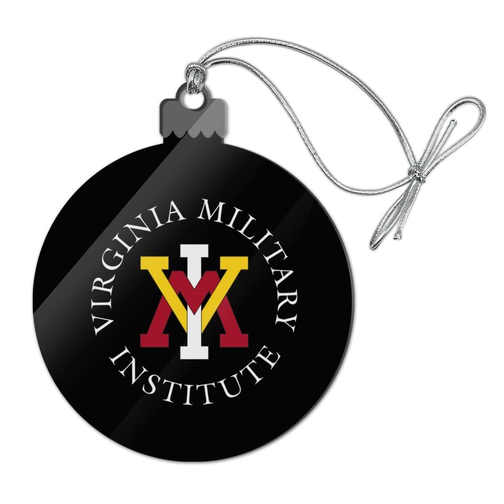 GRAPHICS & MORE Virginia Military Institute Secondary Logo Acrylic Christmas Tree Holiday Ornament