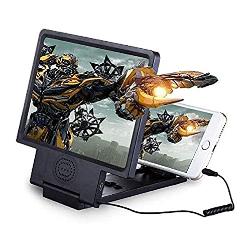 Varaka Screen Magnifier 3D Hd Phone Screen Magnifier Amplifier, Retractable High Definition Screen Amplifier Bracket Enlarged Expander For Mobile Phone Indoor, Camping, Tourism #TOP15