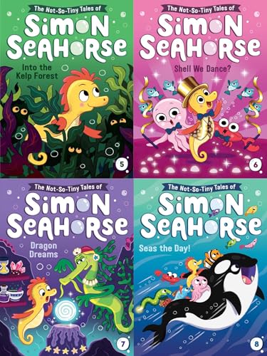 The Not-So-Tiny Tales of Simon Seahorse Collected Set #2: Into the Kelp Forest; Shell We Dance?; Dragon Dreams; Seas the Day! image 2