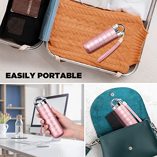 Image of Zannaki Metal Travel Pill Organizer, Portable Waterproof Weekly Pill Box, Large Aluminum Alloy Container, BPA Free 7 Day Daily Medicine Organizer Holder for Vitamin, Fish Oil, Supplement