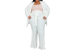 Women's Plus Size Two Piece Suits