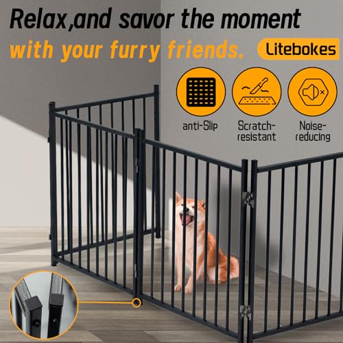 Dog Playpen Indoor, 4 6 8 Panels Metal Dog Fence,Playpen for Medium/Small Dogs, Portable Pet Puppy Playpen for Indoor Outdoor (4 Panels) Dog Playpen Indoor, 4 6 8 Panels Metal Dog Fence,Playpen for Medium/Small Dogs, Portable Pet Puppy Playpen for Indoor Outdoor (4 Panels)