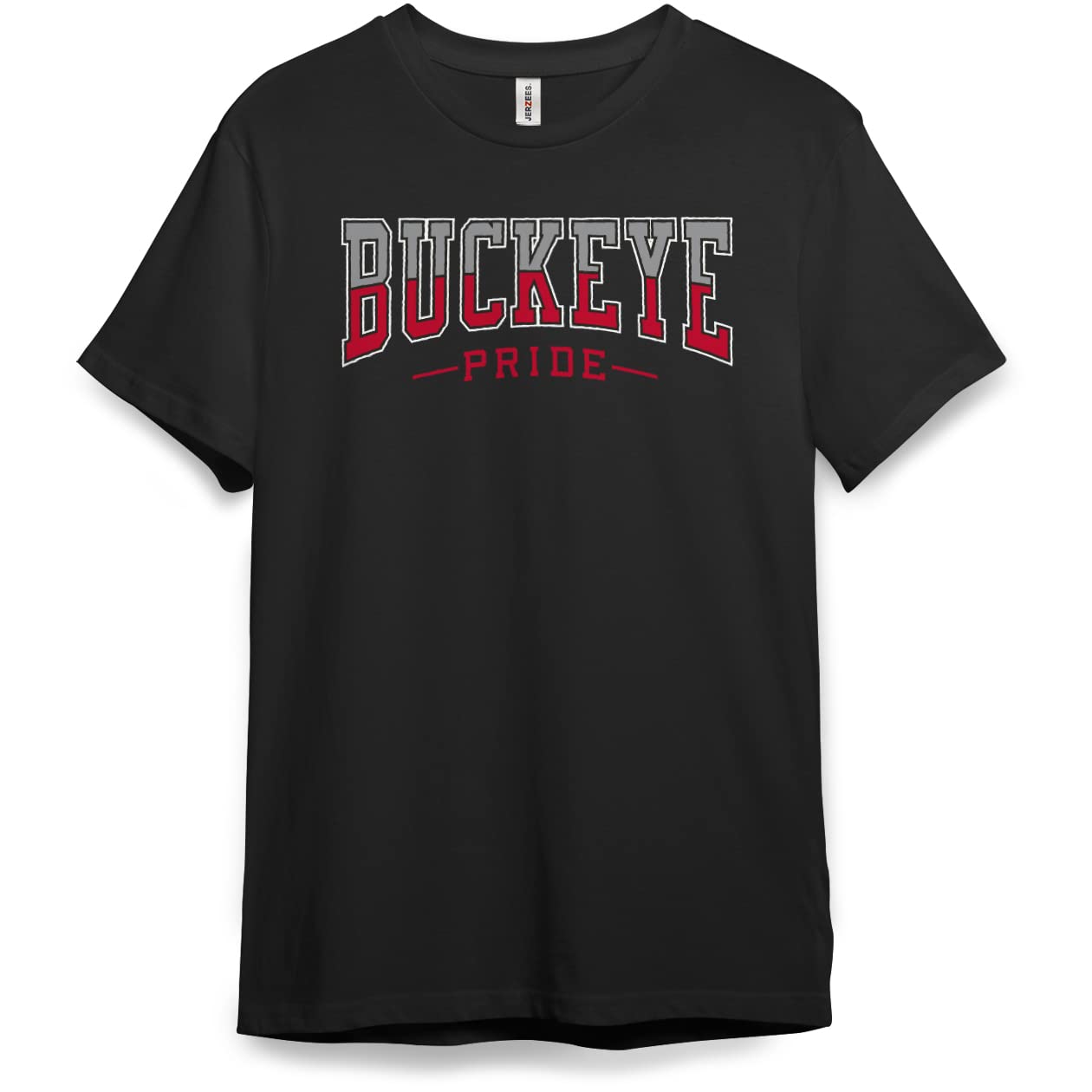 B Wear SportswearBuckeye State of Mind Ohio Pride Football Unisex Graphic Short Sleeve Tee