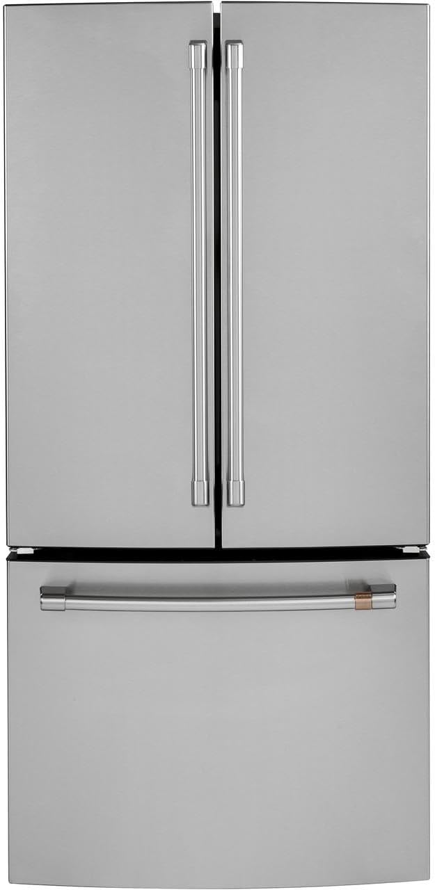 Cafe CWE19SP2NS1 18.6 cu. ft. French Door Refrigerator in Stainless Steel, Counter Depth and ENERGY STAR