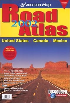 Paperback Road Atlas 2002: United States, Canada, Mexico Book