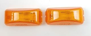 Triton 10628 Amber 2.5 Inch Rectangle LED Sidemarker Light - 2 Pack