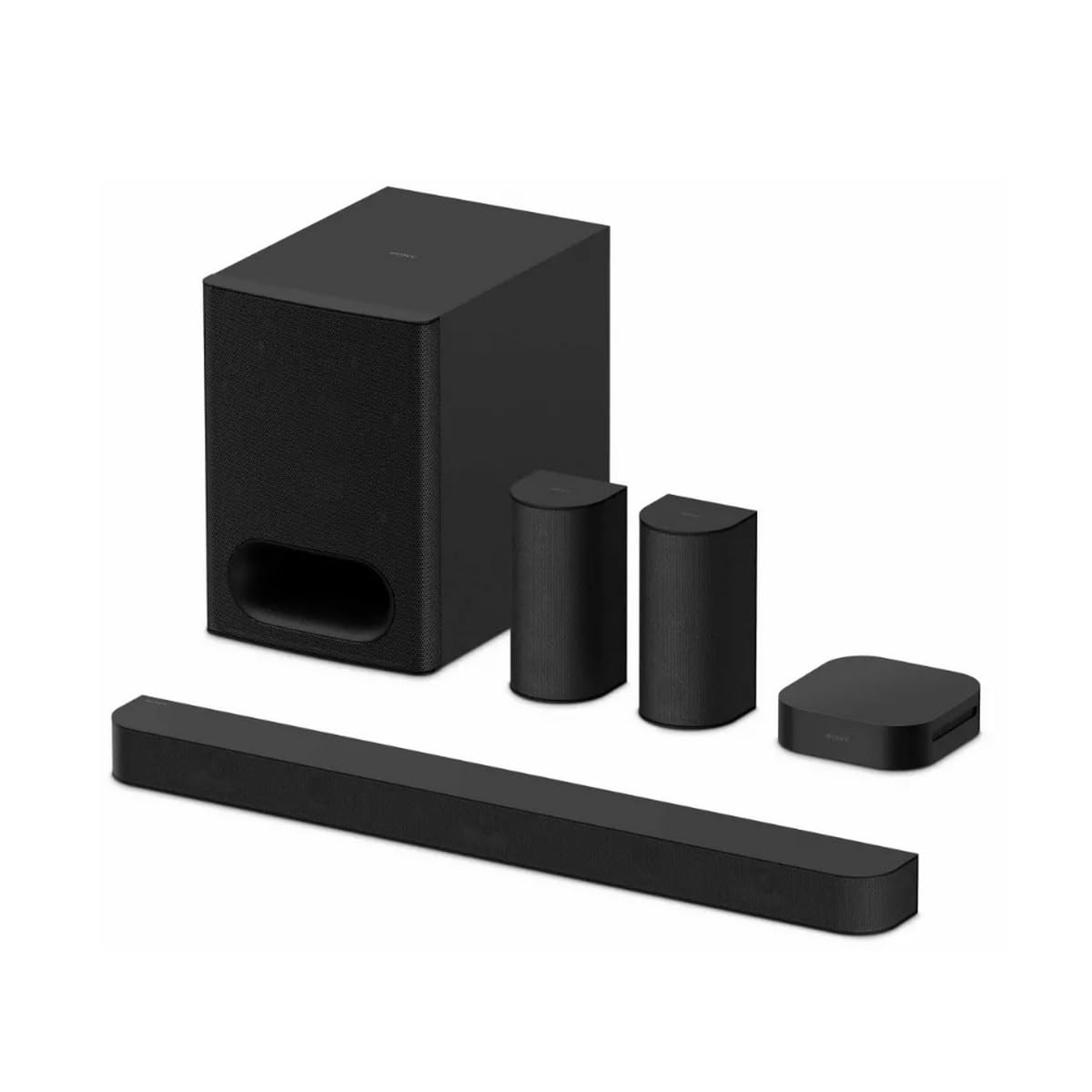 Sony Bravia Theatre System 6, 5.1ch Sonido Envolvente, 1000W, Altavoces Traseros y subwoofer Incluido, Dolby Atmos, DTS:X, Voice Zoom 3 con IA con BRAVIA TV, DSEE, Multi Stereo Mode, Fácil Control
