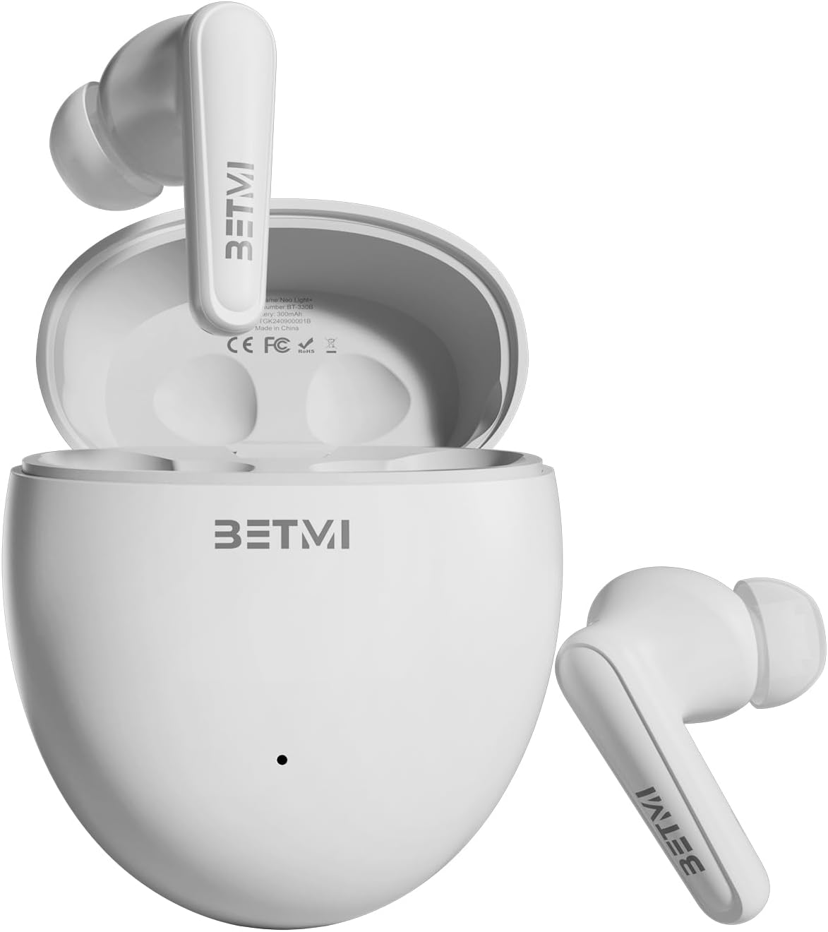 بيتمي سماعات اذن ترو لاسلكية، سماعات بلوتوث 5.4 شبه داخل الاذن... - view 1