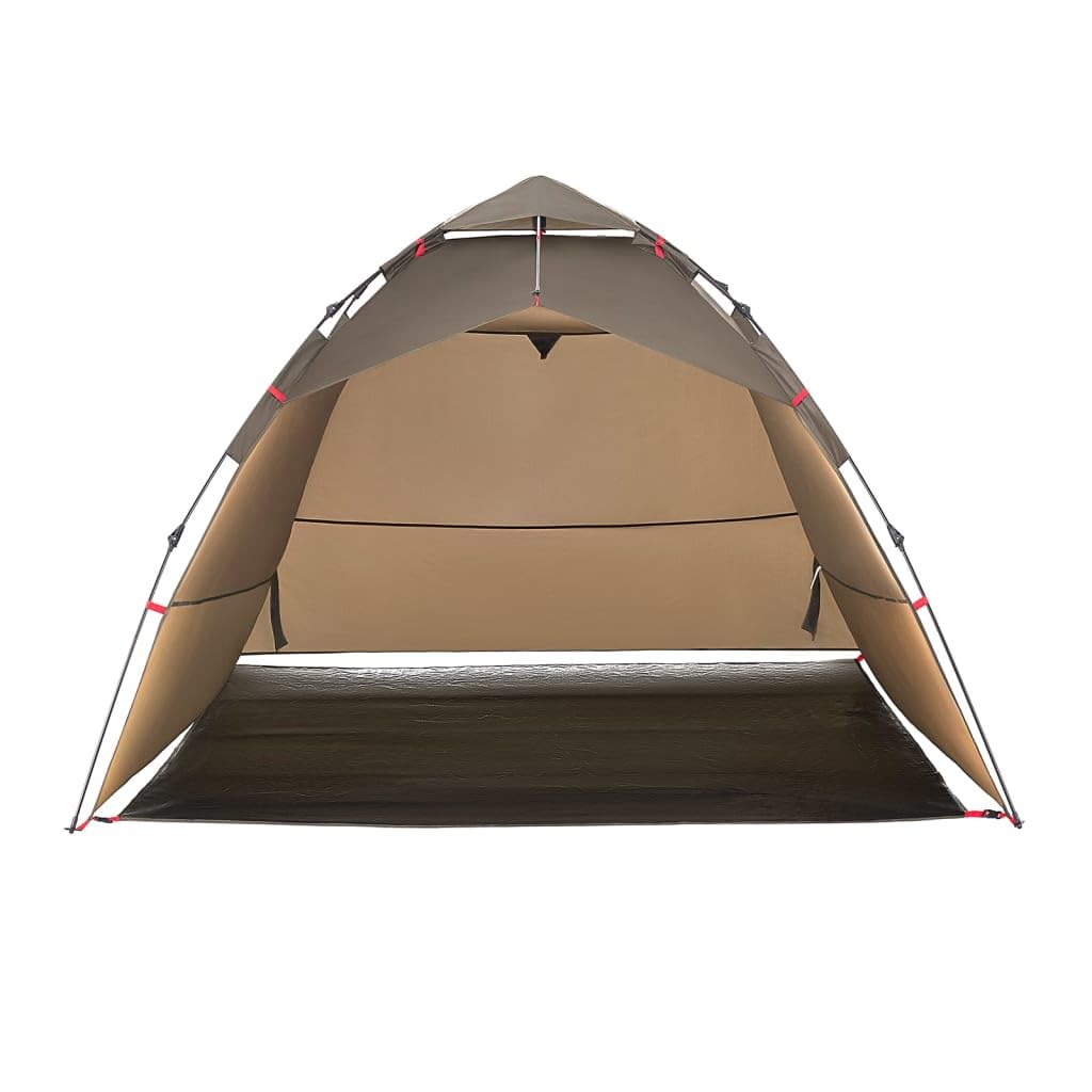 Homgoday Tente de pêche 4 personnes Vert olive Quick Release