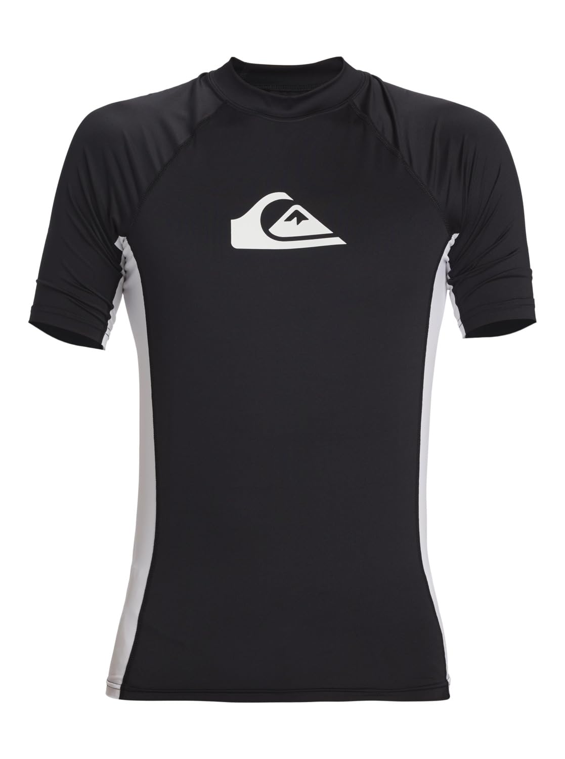 Quiksilver Koszulka surfingowa UPF 50 z krótkim rękawem na co dzień UPF50 COMP SS męska czarna L