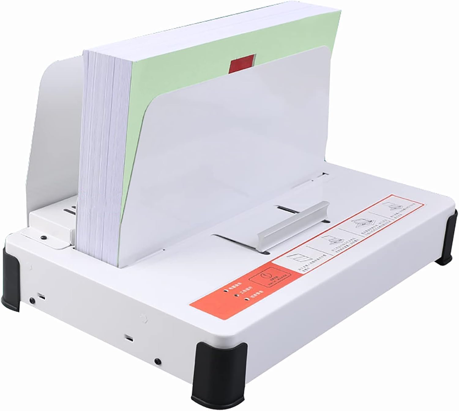 Rilegatrice A Caldo, Rilegatrice Termica A4, Rilegatura Simultanea di 500 Fogli di Carta da 70 G, per A3 (Lato Corto)/A4/A5, Ufficio/appalti/contratti/rapporti di Polizze Assicurative