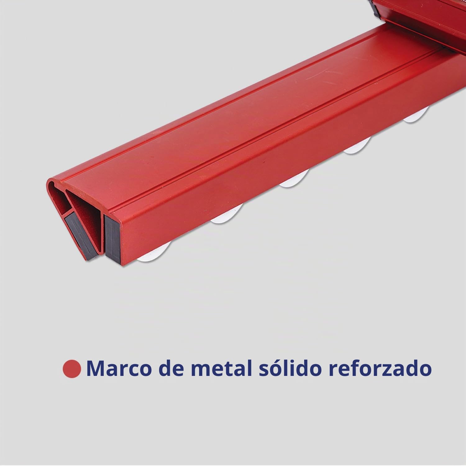 TOPWAY Cortador de Azulejos Manual Herramienta de Corte de Azulejos de Cerámica de Vidrio en Forma de T de Aluminio de 90 CM con Rueda de Hoja de Aleación de 22 mm, para Corte de Precisión
