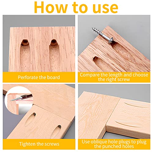 Pocket Hole Plugs, 100Pack Pine For Pocket Hole Jig Woodworking Tool, 9.5Mm | 3/8Inch With Storage Box. #TOP2