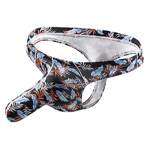 Duowei Silk Insulated Underwear Men Male Fashion Underpants Knickers Sexy Ride Up Briefs Underwear Pant Underwear Fashion Black #TOP3