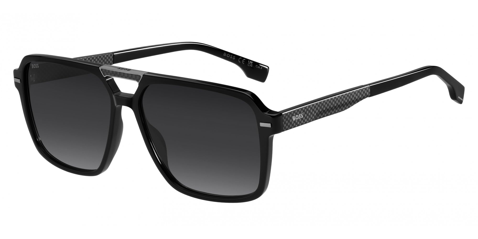 Hugo Black Sunglasses, Male, 59 Mm, 1766/S 807(9O) Sunglasses