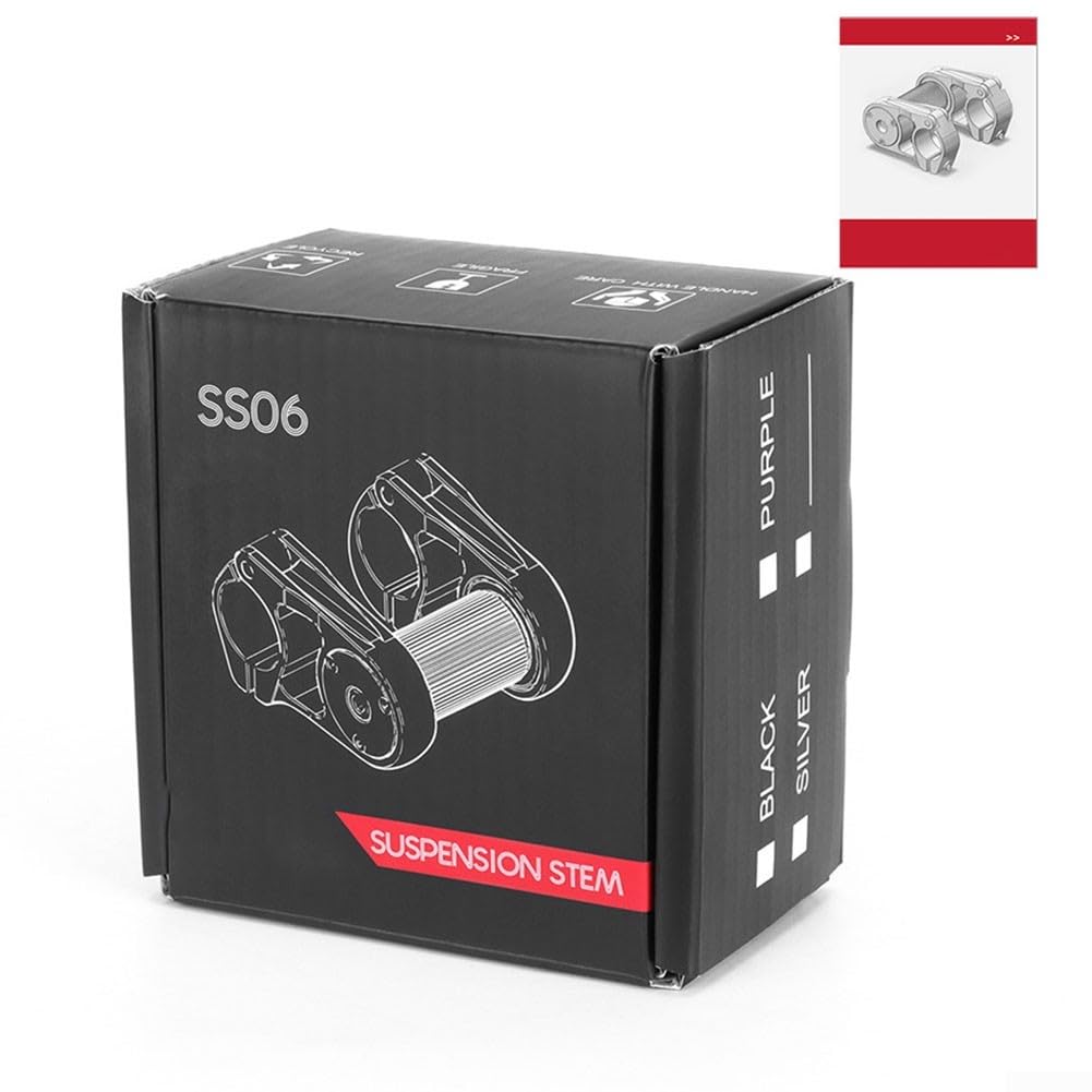 Potence Vélo Pliable 25.4mm pour amortisseur Double Potence Vélo