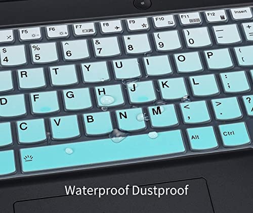 Image of VNJ Silicone Keyboard Skin Cover for Lenovo Legion 5 & Slim 5i / Pro 5i / LOQ & Pro 7i | IdeaPad Gaming 3 3i 15.6 inch & 16 inch (Mint Green)