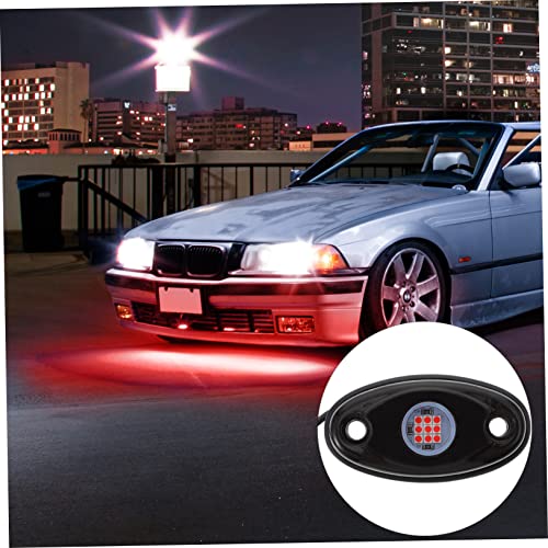 ERINGOGO 4 Peças Luzes De Chassi De Carro Underglow Lâmpada De Néon Luzes LED De Carro Lâmpada De Ro