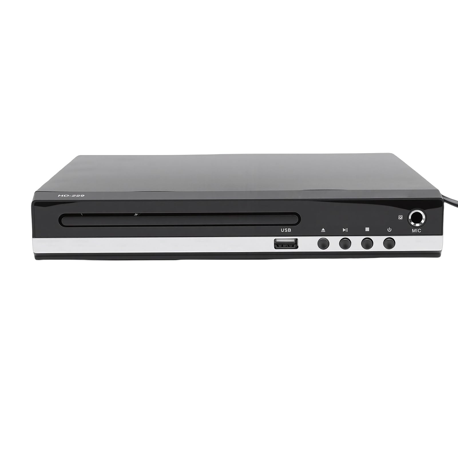 Interfaccia Multimediale HD Lettore DVD, Lettore CD per TV Domestica, Adatto Agli Anziani, Ingresso USB, Scansione Progressiva, Tutte le Regioni, Telecomando, Ingresso (Spina UE 1500w)