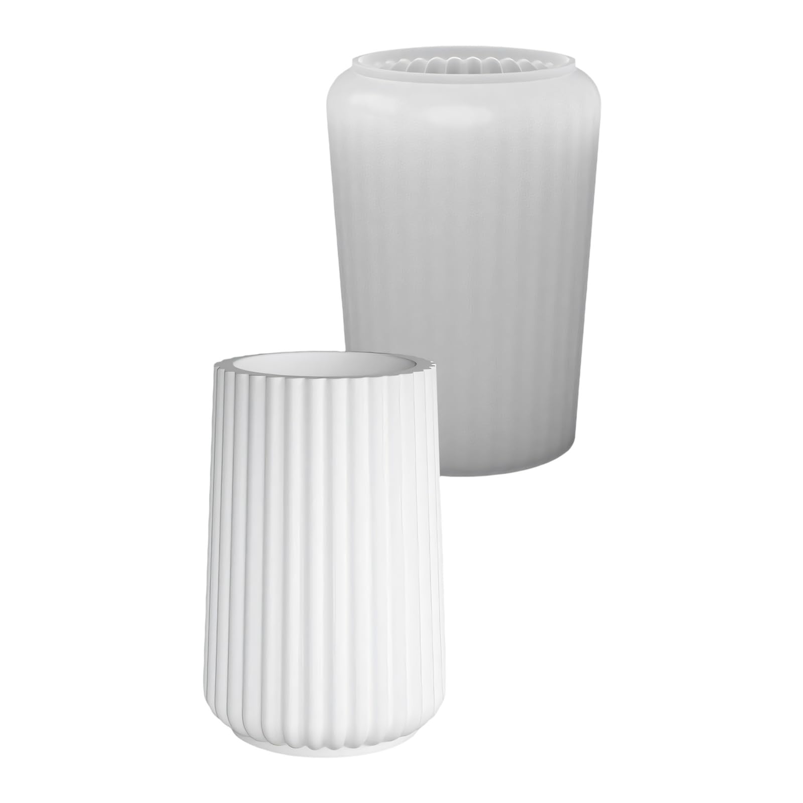 NVOQILIN Silicone Vase Molds Multipurpose Flower Vase Silicone for Epoxy Casting Making Pen Holder Gypsum Figure Decoration Elastomer Jar Cast