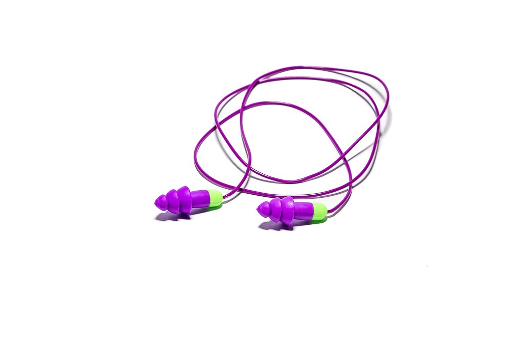 Bouchons D'oreilles Anti-bruit Moldex Rockets 30 DB - 1 Paire Neuve, Couleur Violette