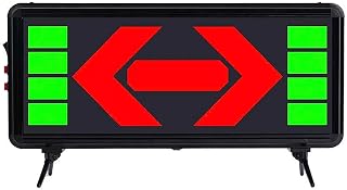 Basketball Possession Indicator, LED Electronic Ball Control Arrow, 3-Speed Remote Control, Control Distance: 10m, with Remote Control, for Basketball Matches, Badminton, Table Tennis