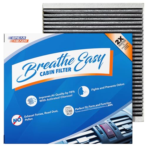 Spearhead Odor Defense Breathe Easy AC & Heater Cabin Air Filter (BE-966)…
