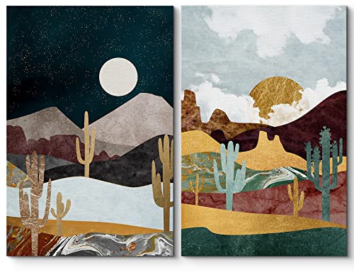 荒野・砂漠モチーフのキャンバスアートパネル