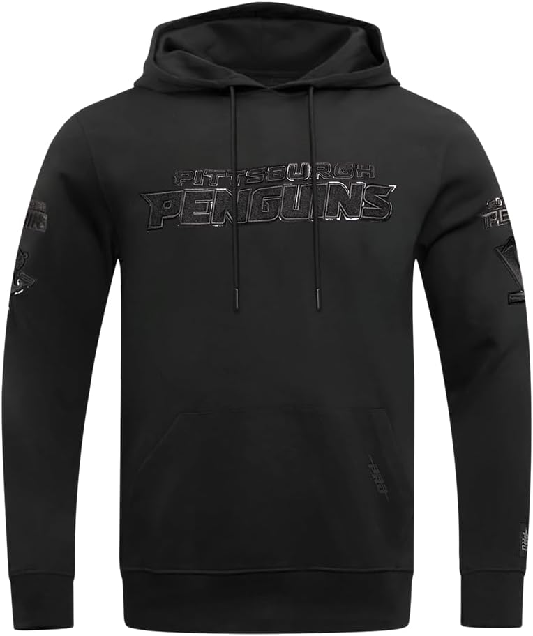 Pro Standard Mens NHL Classic Chenille Pull Over Hoodie