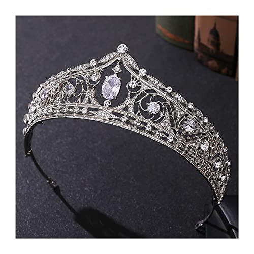 Tocados de novia tiara de circonitas y accesorios de princesa 2