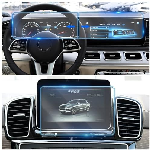 Verre trempé pour écran navigation Benz Classe GLE protection premium W167