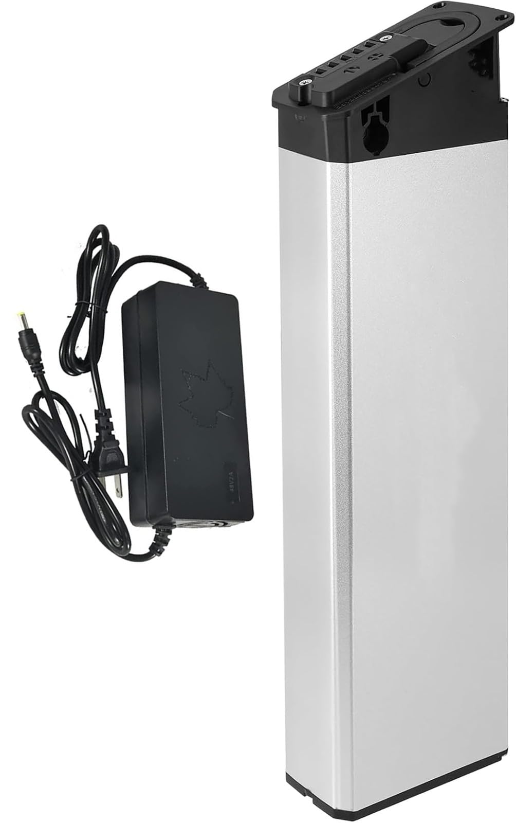 Ebike Akku 48V 52V 20Ah, Eingebaute Elektrofahrrad Batterie 48V 52V 20Ah eingebauter BMS Elektrofahrrad 48V 52V Fahrrad-Batterien für 1000W 500W 200W Motor mit Ladegerät