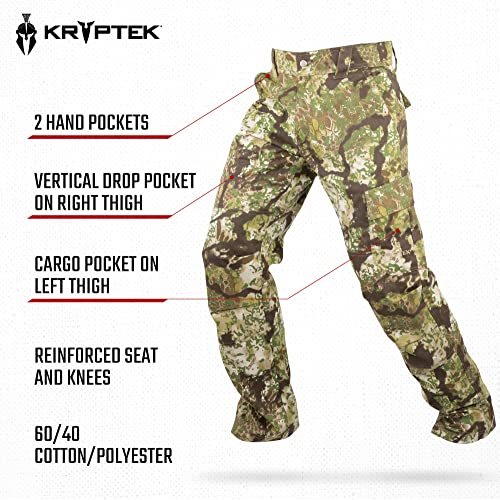 Kryptek Men's Standard Stalker Pant, Transitional, Medium, Camouflage #TOP2