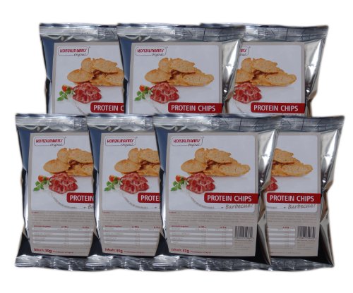 Preisvergleich Produktbild Konzelmanns Original - Protein Chips BBQ - 7 x 30g