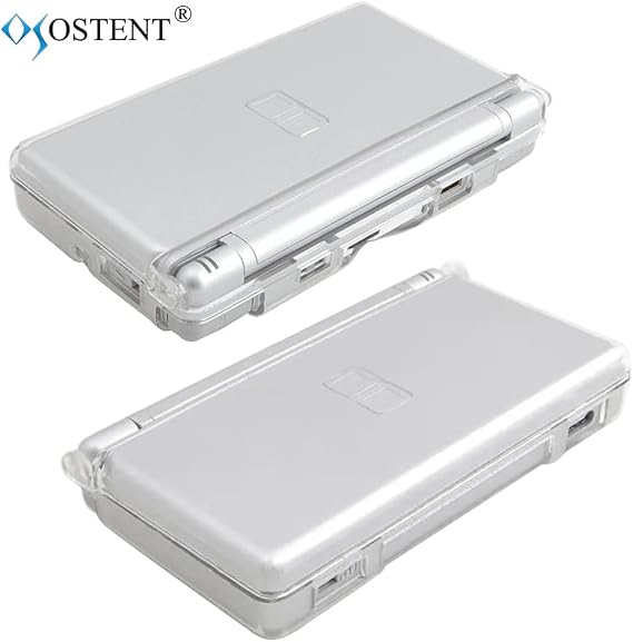 OSTENT Hard Crystal Case Clear Skin Cover Shell for Nintendo DSL NDS Lite NDSL
