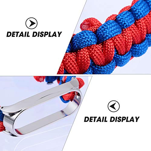 ULTECHNOVO Relógio Criativo Pulseira Pulseira de Liga de Zinco Compatível para Xiaomi 5