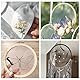 6 Stück Stickrahmen, ELEPRUC Bambus Embroidery Hoop, Runder Stickrahmen Set, Gratfrei, für Kreuzstich, Cross Stitch, DIY Handwerk Nähen(3/4/5/6,3/7/8 Zoll)