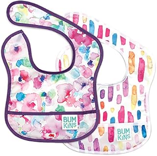Bumkins Starter Bib, Baby Bib Infant, Waterproof, Washable, Stain and Odor Resistant, 3-9
