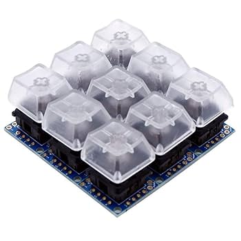 Amazon.co.jp: Treedix 9個セット キースイッチ用ピッチ変換基板