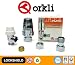 Orkli - Válvula termostática para radiador (15 mm x 1/2 pulgadas, cromo...