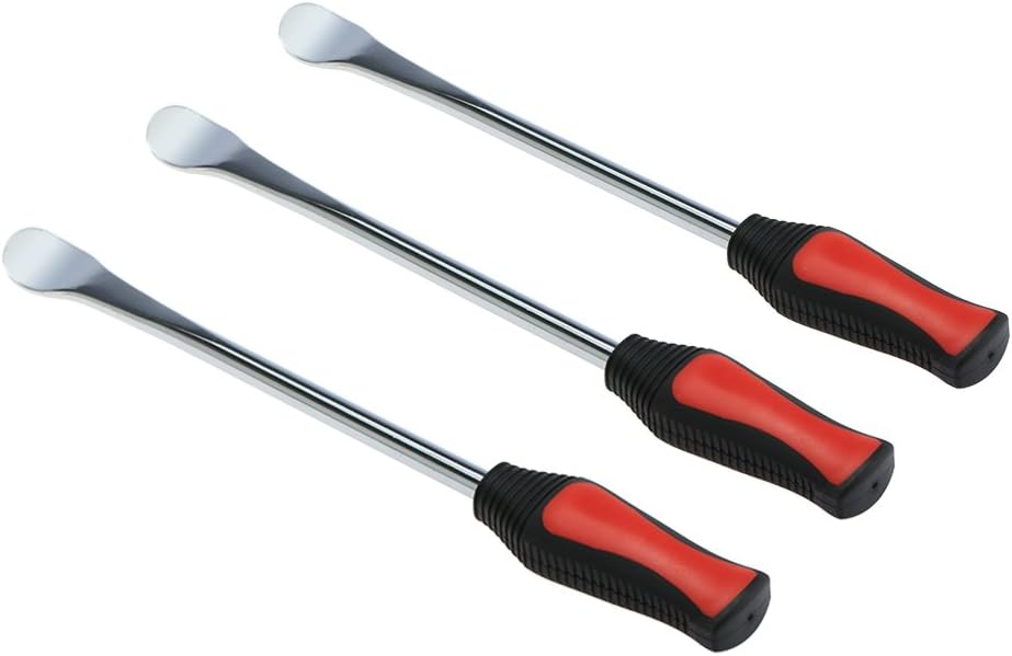 Nicebee 3 Tire Lever Tool Spoon + 2 Wheel Rim Protectors Tool Kit for Motorcycle Bike Tire Changing Removing: Automotive