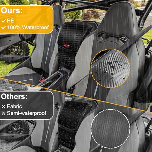 Alforja central para asiento de UTV StarknightMT Zforce 950 Sport/950 HO EX - 1680D resistente al agua, compatible con CFMOTO ZFORCE 950 (2020-2024) miniatura 2