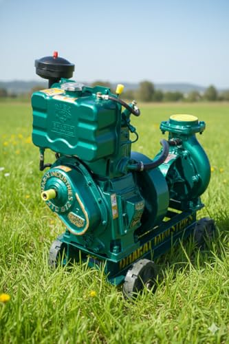 Image of SUPER BHARAT 5 HP /2600 RPM Pump Size (mm) 100 x 100 Gland Head (mtr) Duty point & Range 8.5 7-10 Discharge (Ips) At Duty Poiny & Range 19.5 14-25 Pump Set Weight with Trolley Gross (kgs) 110