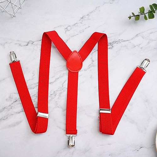 Liuzhipeng Adjustable Y-Back Suspenders For Men And Women Elastic Men's Suspender With Metal Clips #TOP4