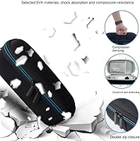 Vista 3 de Palumma Estuche rígido de transporte para Insta360 Flow/para Zhiyun/para Feiyu/para Osmo Mobile 6/SE/OM 5/4/4SE Smartphone Gimbal estabilizador